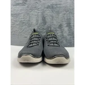 Skechers Slip-ins Shoes Mens Size 8.5 Wide Fit Charcoal Memory Foam 232457W Mesh Skechers Slip-ins: Summits - High Range main image 2